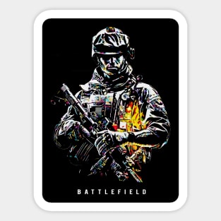 Battlefield Sticker